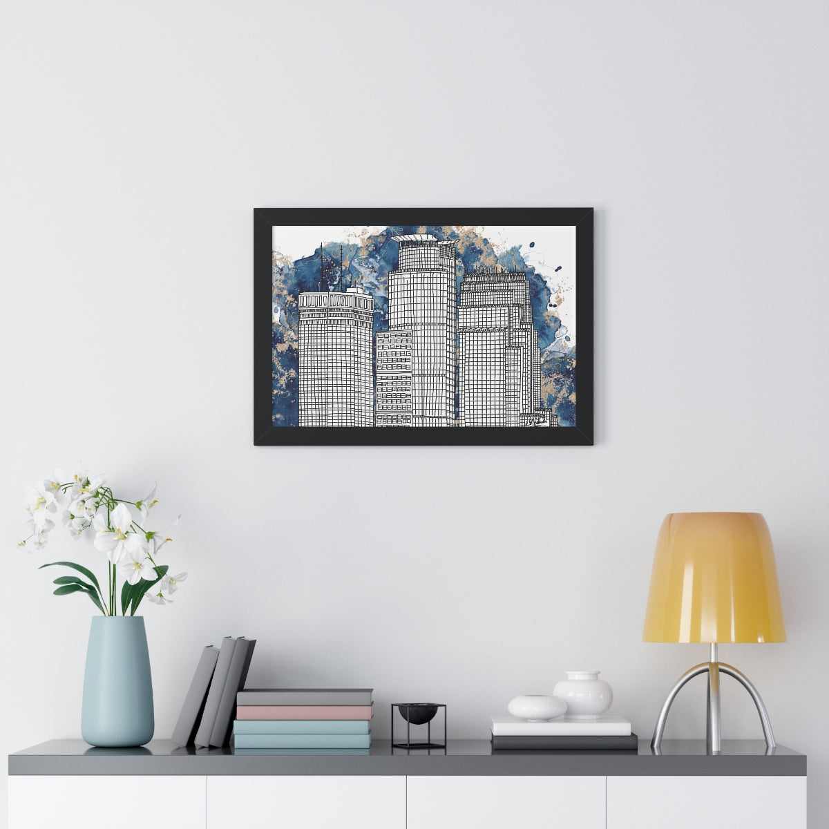 When Skies Fall - Galleria Style [Framed]
