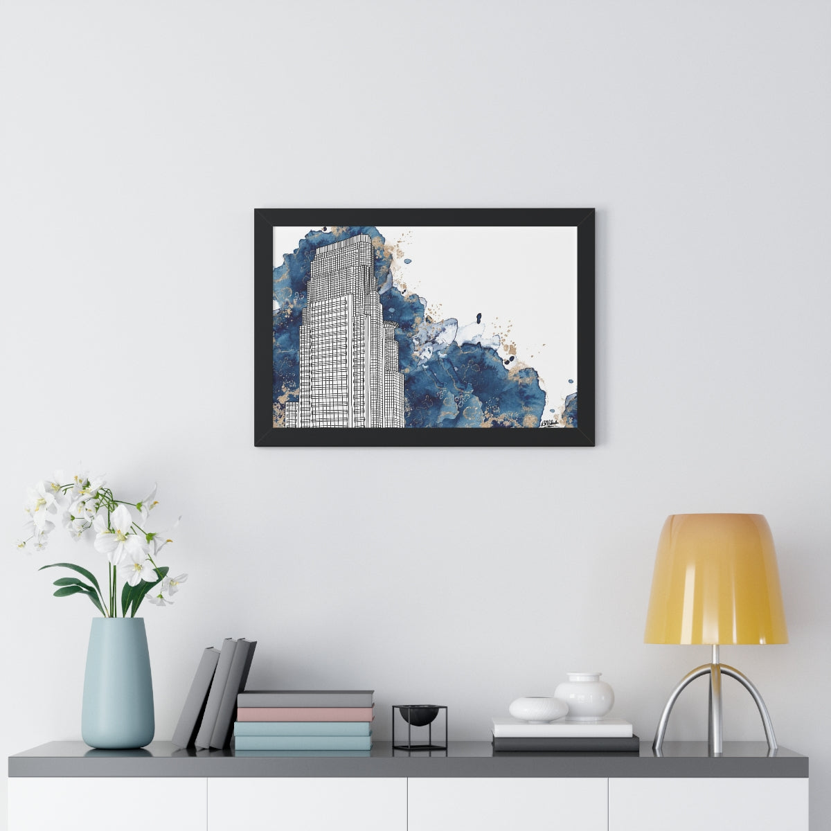 Lights in the Night - Galleria Style [Framed]