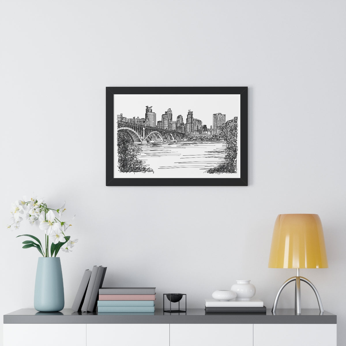 Lonely View [Framed]