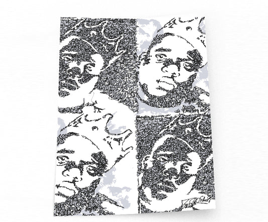 Notorious B.I.G. Biggie, Biggie, Biggie Doodle (PRINT)