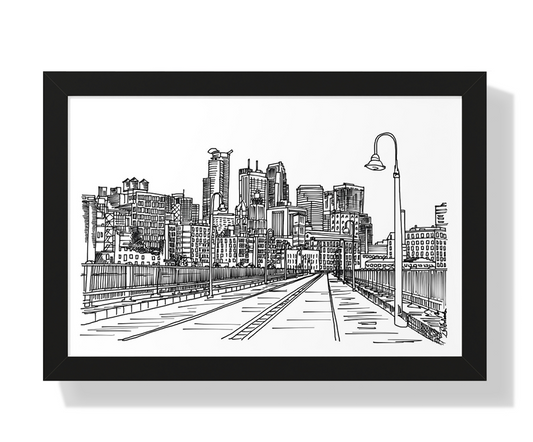 Dreams Across the Stone Arch [Framed]
