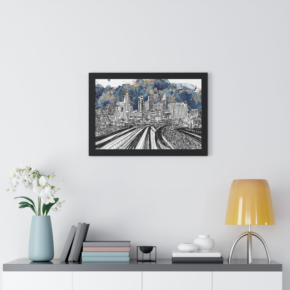 Minneapolis Motion - Galleria Style [Framed]