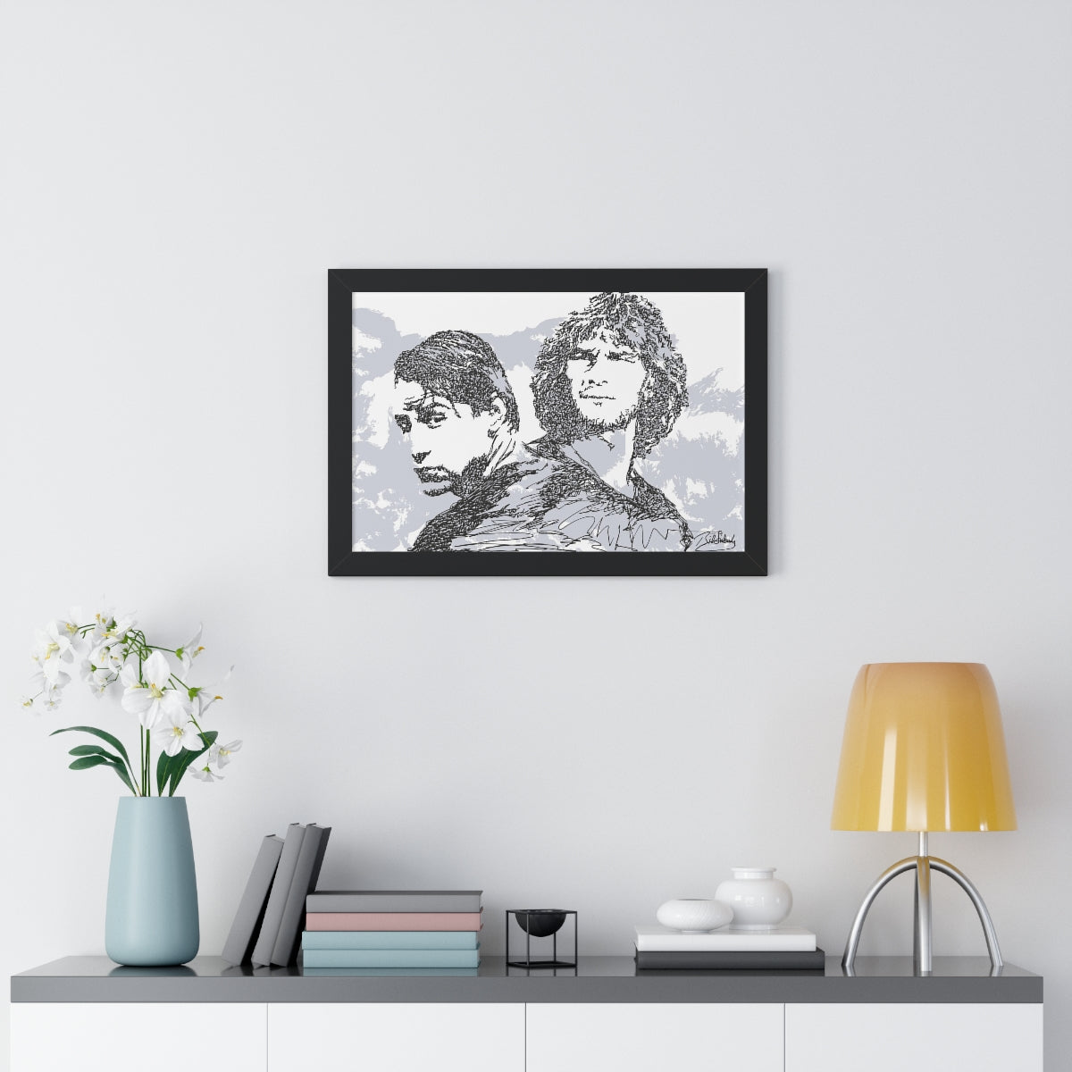 The Greatest Movie Ever Doodle [Framed]